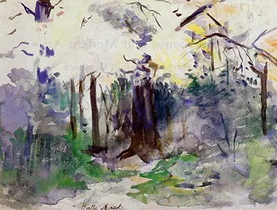 Autumn in the Bois de Boulogne Berthe Morisot